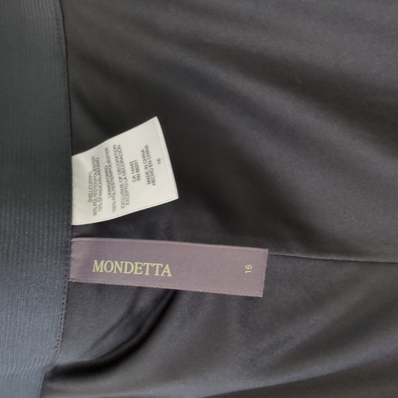 Mondetta doubled outdoor Stretchy comfortable pants black size 16 - Picture 9 of 9